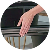 Hitachi 735L Multi Drawer French Door Refrigerator Crystal Mirror Glass RZX740RAX hero image