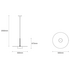 Case Furniture Sum Pendant - White 102806 image NaN