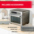 Sunbeam 22L 12-in-1 Digital Multifunctional Air Fryer Oven COM7000SS image NaN