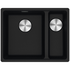Franke Maris 340/150mm 1 and 1/2 Bowl Right Flushmount Sink Onyx MRG260SBRON-B image NaN