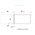 Fisher & Paykel Series 9 60cm Contemporary Warming Drawer Black Glass WB60SDTB1-SET image NaN