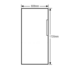 Westinghouse WFM3000WBL 300L Upright Freezer image NaN