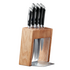 Scanpan Kalo 6 Piece Knife Block Set Oak 18176 image NaN