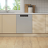 Haier 60cm Built Under Dishwasher with Steam Satina Silver HDW15U3S1 image NaN