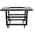 Primo Ceramic Grill Cart with Basket and Shelves Suits XL & L Series Primo Grills Black PG00370 image NaN