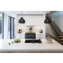 Falcon 90cm Kitchener Freestanding Dual Fuel Oven/Stove Black and Chrome KCH90DFFBL-CH  image NaN