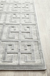 Rug Culture York Large Silver Rug 400X80CM - YRK-BREN-SIL-400X80 hero image
