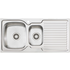 Oliveri Endeavour 1 and 1/2 Bowl Topmount Sink with Right Hand Drainer EE01 image NaN
