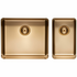 Titan Large and Small Bowl Sink Brass TSBR5228 image NaN