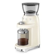 Smeg 50's Retro Style Coffee Grinder Cream CGF03CRAU hero image