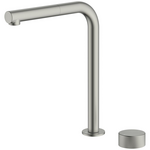 Abey Poco Square Pull Out Kitchen Mixer Tap Brushed Nickel 8K1-BN-LF hero image
