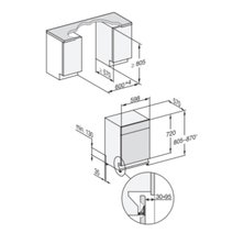 Miele Built-Under Dishwasher with AutoDos - Stainless Steel G7130SCUCLST hero image