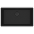 Franke Maris 720mm Single Bowl Flushmount Sink with Extension Drainer Matte Black MRG210-72MB-FPC image NaN