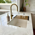 Turner and Hastings 47x32 Sink Roller Mat Drainer Brushed Brass RM4332-BB image NaN