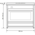 EUROMAID 90cm Ceramic Freestanding Oven/Stove Stainless Steel FC9PS image NaN