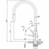 Franke Eos Neo Pull-Out Tap Stainless Steel TA9601 image NaN