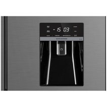 Westinghouse 492L French Door Fridge with Non-Plumbed Water Dispenser Charcoal Matte Black WQE4960BA hero image