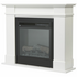 Dimplex 1.5kW Rail Mantle with LED Firebox White RAL15-AU image NaN