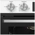 Westinghouse 60cm White Natural Gas Oven with Separate Electric Grill WVG665WCNG image NaN