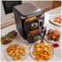 Kitchen Couture 11L Clear View Colour Vertex Dual Draw Air Fryer Stainless Steel 10005862 image NaN