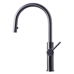 Titan Essentials Lite Gooseneck Pull Out Kitchen Mixer Tap - Gunmetal TTGMXP hero image