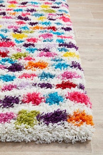 Rug Culture Vegas Extra Large Multi-coloured Rug 380X280CM - VEG-DOT-380X280 hero image