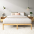 Zinus Moiz Queen Bamboo Wooden Bed Base AU-FBMMB2ZC-12Q image NaN