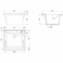 Turner Hastings Londri Fine Fireclay Inset Undermount Sink (with one taphole) 108640-1TH image NaN