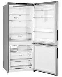 LG 420L Bottom Mount Fridge Stainless Steel GB-455PL hero image