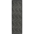 Rug Culture York Large Black & Natural Rug 400X80CM - YRK-CIND-GLD-400X80 image NaN