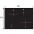 Smeg SA711XA-1 70cm Classic Aesthetic Ceramic Cooktop image NaN