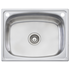 Oliveri 45L Single Inset Laundry Tub With Rinse Bypass Kit And Overflow TI45SOF  image NaN