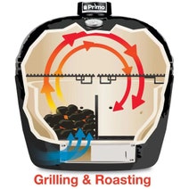 Primo Ceramic Grills X-LARGE Grill Head Only Black PGCXLHG hero image