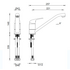 Abey MK1 Sink Mixer Tap image NaN