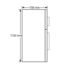 Westinghouse WTE5200SBR 520L Top Mount Fridge image NaN