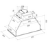 Schweigen 60cm Undermount Rangehood Matte Black On Board Motor WINU-6B image NaN