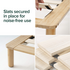 Zinus Arden King Single Bamboo Wood Bed Frame AU-FPWNH2ZC-08B image NaN