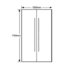 Westinghouse WSE6900SA 612L Side by Side Frost Free Fridge image NaN