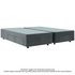 Sealy Spacesaver Super Queen Split Bed Base Left Drawer / No Drawer Charcoal SV-CHAR-SQN-LN image NaN