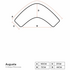 Linen House Augusta Green Gum U Shape Pillowcase Twin Pack 01767F732PK image NaN
