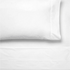 Linen House Vienna 300TC White King Fitted Sheet 40cm 01728G634 image NaN