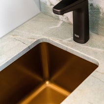 Titan Essentials 250mm Single Bowl Kitchen Sink - Brass TSBR28 hero image