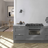  ILVE 90cm Grigio Lusso Freestanding Dual Fuel Oven/Stove L096WM3GRD image NaN