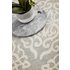 Rug Culture Chrome Large Silver & Off White Rug 290X200CM - CRO-LYD-SIL-290X200 image NaN