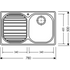 Franke Compact Sink CP611-780LHD image NaN