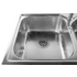 Oliveri NP671 Nu-Petite Double Bowl Right Hand Drainer Topmount Sink image NaN