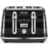 Delonghi Avvolta 4 Slice Toaster CTA4003BK image NaN