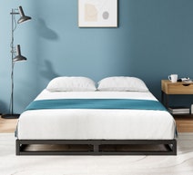 Zinus King 15cm Joseph Metal Bed Frame with Bed Platform Base Black AU-MBBF-6K hero image