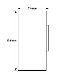 Westinghouse WSE6900SA 612L Side by Side Frost Free Fridge hero image