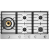 ASKO 90cm Natural Gas Cooktop with Super Flex Wok Burner Stainless Steel HG1986SD image NaN